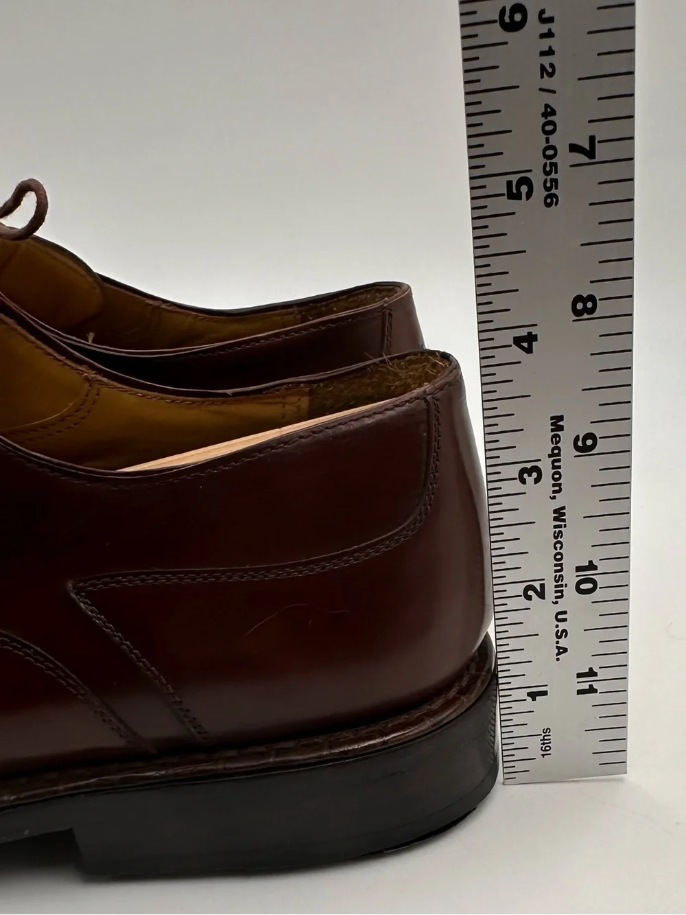 MEZLAN SHOES MENS SZ 8 GENUINE CROCODILE CAP TOE DERBY OXFORDS BROWN LEATHER